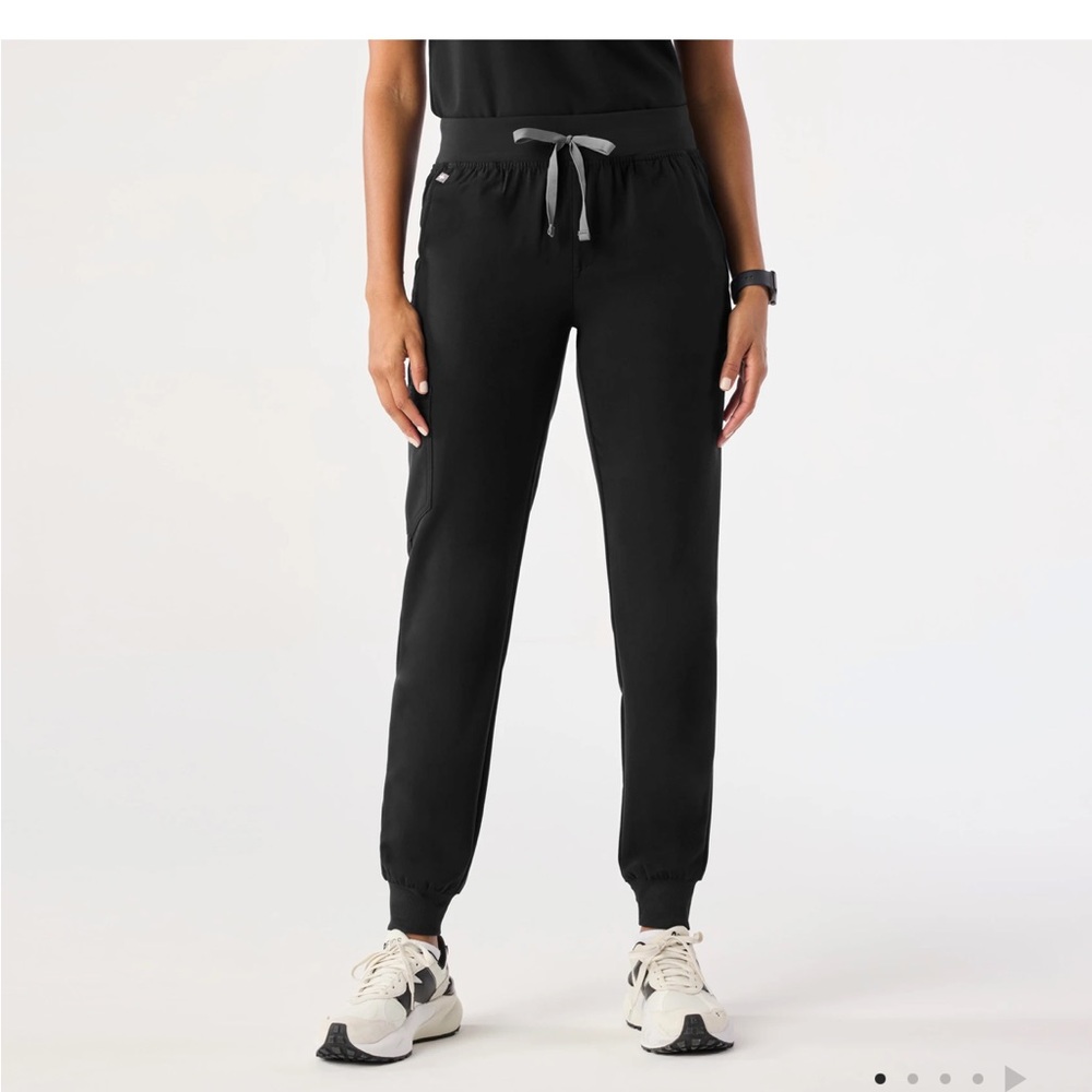 Figs Black Jogger Pants